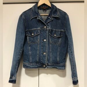 Vintage Katharine Hamnett Denim blue jean Jacket classic western made in Italy